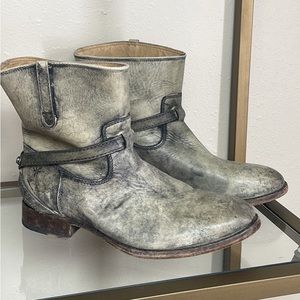 Frye leather ankle boots